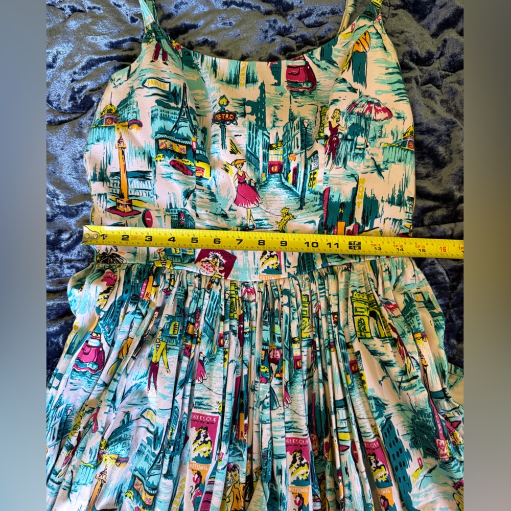 Pinup Couture Pinupgirl Clothing Paris Jenny Dress - Picture 4 of 7